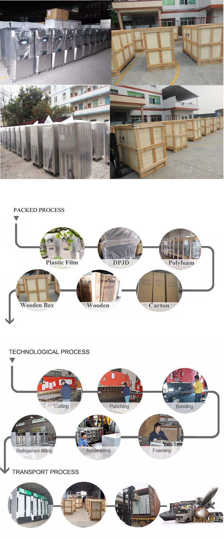 Commercial Soft Fruit Ice Cream Making Machines for Catering Equipment