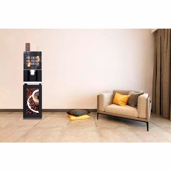 Frisch gemahlener, automatischer, intelligenter Tischkaffeeautomat mit Mahlwerk