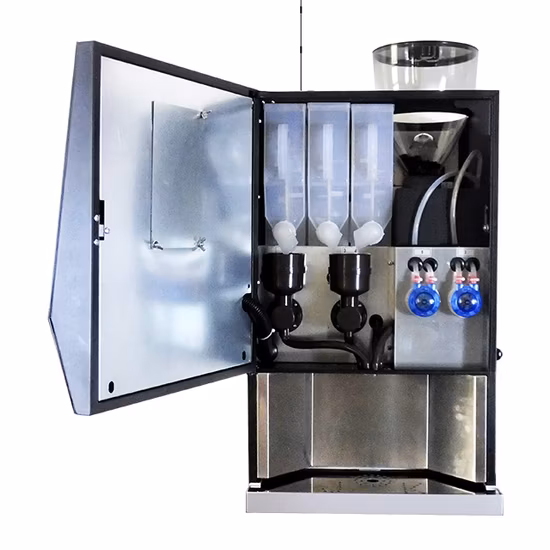 GS Heißer Verkauf Kaffeemaschine Maschine Büro Tischplatte Wasserspender für Frisch Gemahlenen Kaffee Automaten Getränkeautomaten
