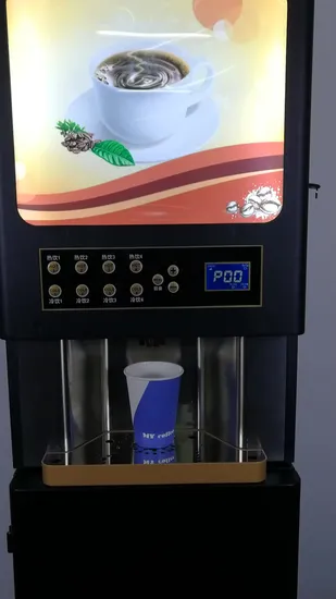 Kaffeeautomat für Heiß-/Kaltgetränke voll